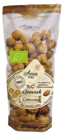 GROSZEK PTYSIOWY ORKISZOWY BEZ DODATKU CUKRÓW BIO 70 g - BIO ANIA