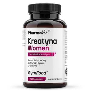 KREATYNA WOMEN BEZGLUTENOWA 125 KAPSUŁEK - PHARMOVIT (GYM FOOD)