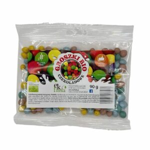 GROSZKI CZEKOLADOWE BEZGLUTENOWE BIO 90 g - EKOFLORKA