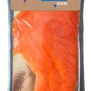 ŁOSOŚ PACYFICZNY DZIKI SOCKEYE PLASTRY WĘDZONE NA ZIMNO 80 g - BETTER FISH