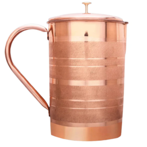 DZBANEK MIEDZIANY STRIPE 1,25 L - SATTVA (AYURVEDA)