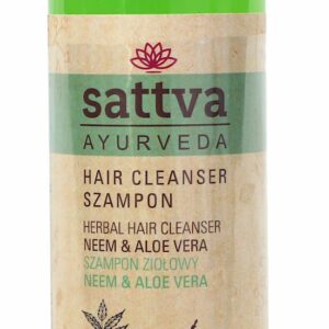 SZAMPON DO WŁOSÓW ZIOŁOWY NEEM I ALOES 210 ml - SATTVA (AYURVEDA)