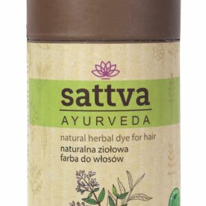 HENNA JASNY BRĄZ ECO 150 g - SATTVA (AYURVEDA)