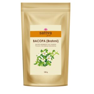 BACOPA DROBNOLISTNA (BRAHMI) W PROSZKU 100 g - SATTVA (FOODS)