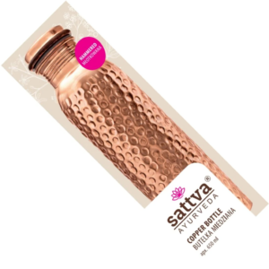 BUTELKA MIEDZIANA HAMMER 650 ml - SATTVA (AYURVEDA)