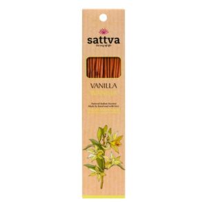KADZIDEŁKA INDYJSKIE WANILIA (15 szt.) 30 g - SATTVA (WELLNESS)