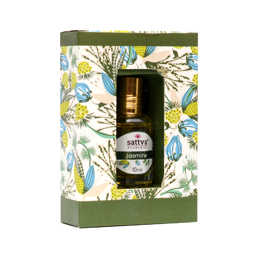 PERFUMY W OLEJKU JAŚMIN (ROLL-ON) 10 ml - SATTVA (AYURVEDA) - obrazek 2