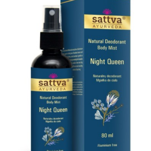 DEZODORANT - MGIEŁKA DO CIAŁA KRÓLOWA NOCY 80 ml - SATTVA (AYURVEDA)