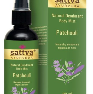 DEZODORANT - MGIEŁKA DO CIAŁA PACZULA 80 ml - SATTVA (AYURVEDA)