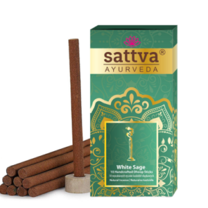 KADZIDEŁKA INDYJSKIE SŁUPKOWE BIAŁA SZAŁWIA (10 szt.) 20 g - SATTVA (AYURVEDA)