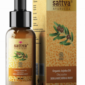 OLEJ DO CIAŁA I WŁOSÓW JOJOBA ECO 50 ml - SATTVA (AYURVEDA)