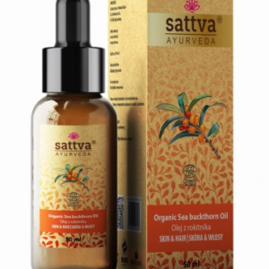 OLEJ DO CIAŁA I WŁOSÓW Z ROKITNIKA ECO 50 ml - SATTVA (AYURVEDA)