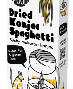MAKARON (SUCHY KONJAC) SPAGHETTI BEZGLUTENOWY 80 g - DIET-FOOD