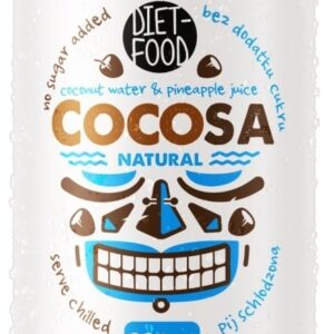 WODA KOKOSOWA NATURALNA NIEGAZOWANA 330 ml - DIET-FOOD (COCOSA)