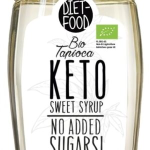 SYROP Z TAPIOKI KETO BEZGLUTENOWY BIO 180 ml - DIET-FOOD