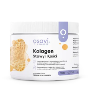 KOLAGEN NA STAWY I KOŚCI W PROSZKU BEZGLUTENOWY 153 g - OSAVI
