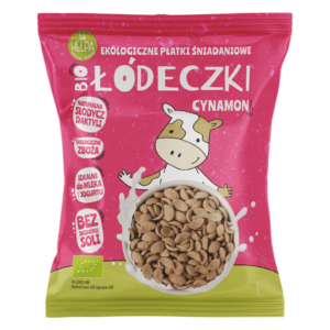 ŁÓDECZKI JAGLANO - OWSIANE Z CYNAMONEM BEZ DODATKU CUKRÓW BIO 260 g - HELPA