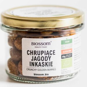 JAGODY INKASKIE LIOFILIZOWANE CHRUPIĄCE BEZGLUTENOWE BIO 40 g - BIOSSOM