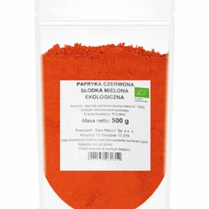 PAPRYKA SŁODKA MIELONA BIO 500 g - HORECA (DARY NATURY)
