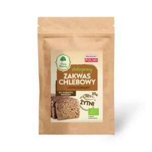 ZAKWAS CHLEBOWY ŻYTNI LIOFILIZOWANY BIO 35 g - DARY NATURY