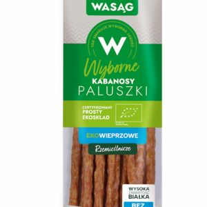 KABANOSY RZEMIEŚLNICZE BIO 90 g - WASĄG (NA ZAMÓWIENIE)