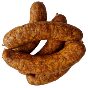 KIEŁBASA GRILLOWA BIO 450 g - WASĄG (NA ZAMÓWIENIE - PRODUKT SEZONOWY)