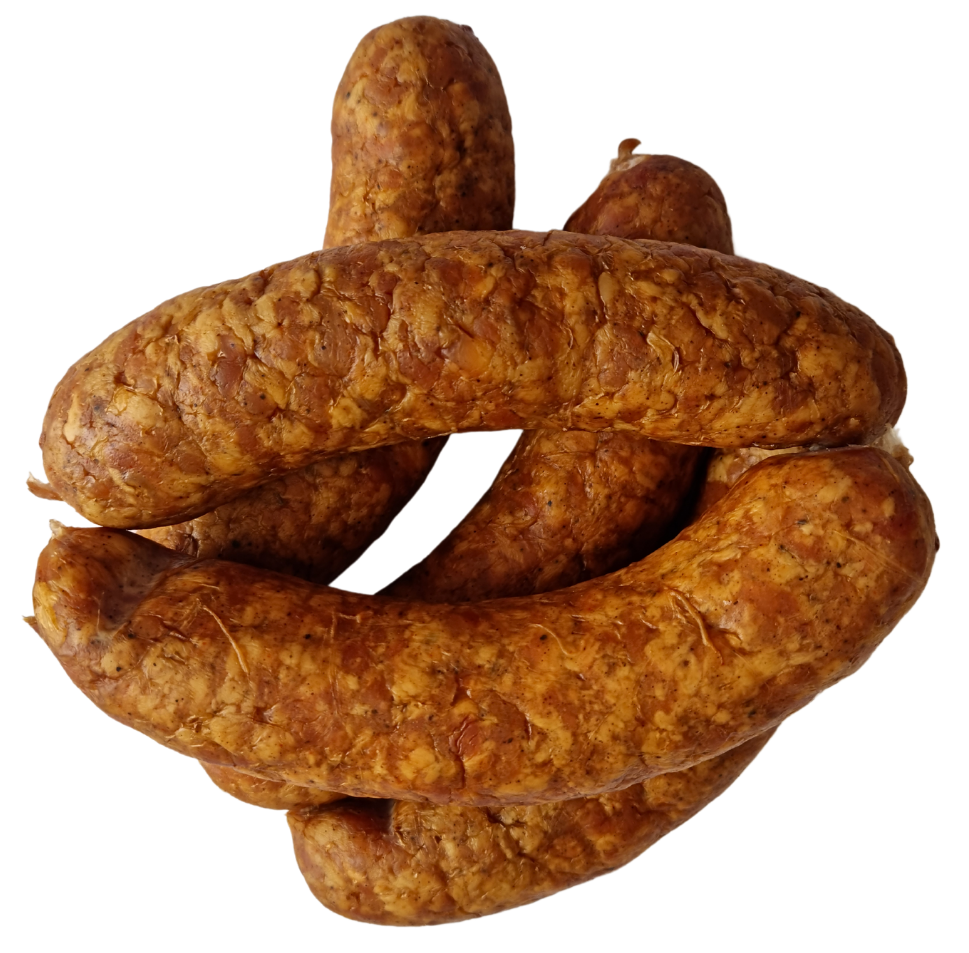 KIEŁBASA GRILLOWA BIO 450 g - WASĄG (NA ZAMÓWIENIE - PRODUKT SEZONOWY)