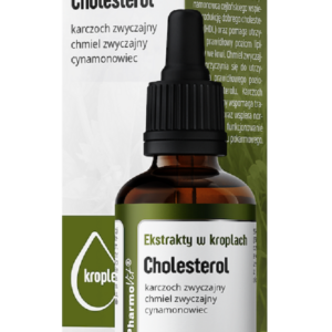 EKSTRAKTY W KROPLACH NA PRAWIDŁOWY POZIOM CHOLESTEROLU BEZGLUTENOWE 30 ml - PHARMOVIT (CLEAN LABEL)