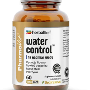 KAPSUŁKI NA NADMIAR WODY W ORGANIZMIE (WATER CONTROL) BEZGLUTENOWE 60 szt. - PHARMOVIT (HERBALLINE)