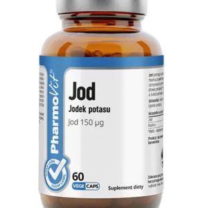 JODEK POTASU (150 mcg) BEZGLUTENOWY 60 KAPSUŁEK - PHARMOVIT (CLEAN LABEL)