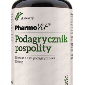 PODAGRYCZNIK POSPOLITY EKSTRAKT (450 mg) BEZGLUTENOWY 90 KAPSUŁEK - PHARMOVIT (CLASSIC)