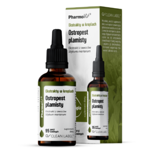 EKSTRAKTY W KROPLACH OSTROPEST PLAMISTY BEZGLUTENOWE 30 ml - PHARMOVIT (CLEAN LABEL)