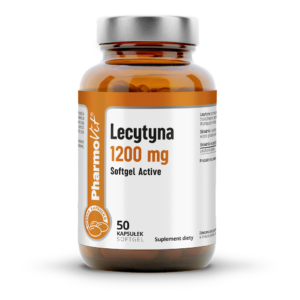 LECYTYNA (1200 mg) BEZGLUTENOWA 50 KAPSUŁEK - PHARMOVIT