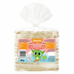 WAFLE GRYCZANE NIESOLONE BIO 60 g - BIOMINKI