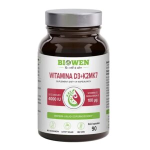 WITAMINA D3 + K2 90 KAPSŁEK - BIOWEN
