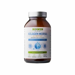 KOLAGEN RYBI 3 x PEPTYDY W PROSZKU 225 g - BIOWEN