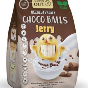 KULKI ZBOŻOWE KAKAOWE BEZGLUTENOWE 375 g - JERRY GLUTEN OUT