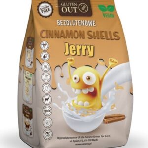 MUSZELKI ZBOŻOWE CYNAMONOWE BEZGLUTENOWE 375 g - JERRY GLUTEN OUT