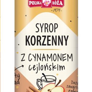 SYROP KORZENNY Z CYNAMONEM 250 ml - POLSKA RÓŻA (PRODUKT SEZONOWY)