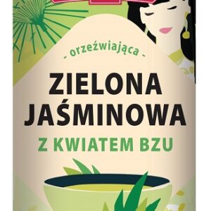 HERBATA ZIELONA JAŚMINOWA Z KWIATEM BZU 250 ml - POLSKA RÓŻA
