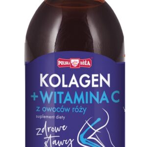 ZDROWE STAWY - KOLAGEN + WITAMINA C Z OWOCÓW RÓŻY 250 ml - POLSKA RÓŻA