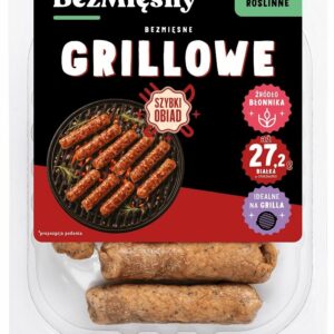 KIEŁBASKI GRILLOWE ROŚLINNE 160 g - BEZMIĘSNY