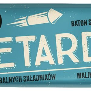 BATON BAKALIOWY Z MALINAMI I SPIRULINĄ PETARDA BEZGLUTENOWY 70 g - ZMIANY ZMIANY