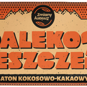 BATON DAKTYLOWY KOKOS - KAKAO DALEKO JESZCZE BEZGLUTENOWY 40 g - ZMIANY ZMIANY
