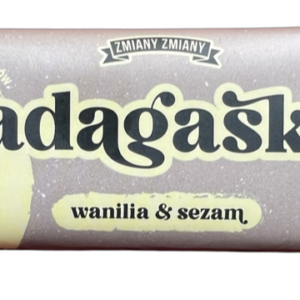 BATON DAKTYLOWY WANILIA - SEZAM MADAGASKAR BEZGLUTENOWY 40 g - ZMIANY ZMIANY