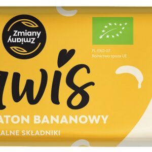 BATON DAKTYLOWY Z BANANAMI URWIS BEZGLUTENOWY BIO 40 g - ZMIANY ZMIANY