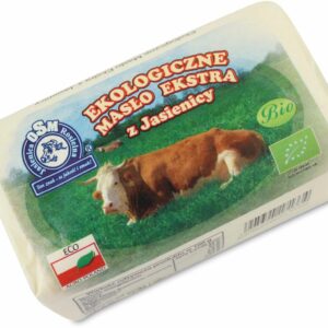 MASŁO EKSTRA OSEŁKA (82 % TŁUSZCZU) BIO (około 0,30 kg) - JASIENICA