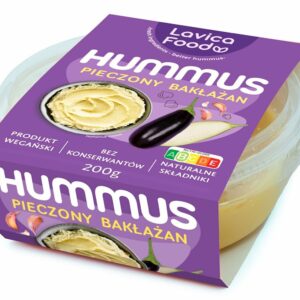 HUMMUS PIECZONY BAKŁAŻAN 200 g - LAVICA FOOD