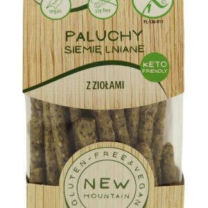 PALUCHY Z SIEMIENIEM LNIANYM I ZIOŁAMI BEZGLUTENOWE 200 g - NEW MOUNTAIN