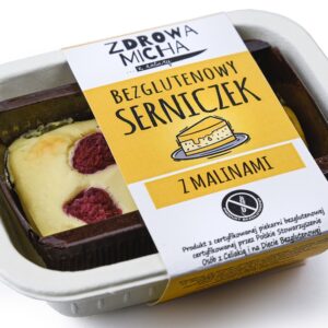 SERNICZEK Z MALINAMI BEZGLUTENOWY 200 g - ZDROWA MICHA (NA ZAMÓWIENIE)